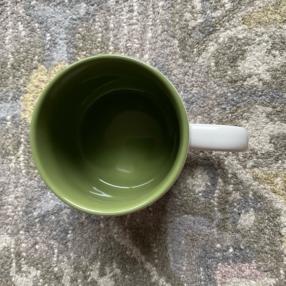 Threshold Green Color inside White Coffee Cup Let the Adventure Begin Mug - Picture 2 of 6